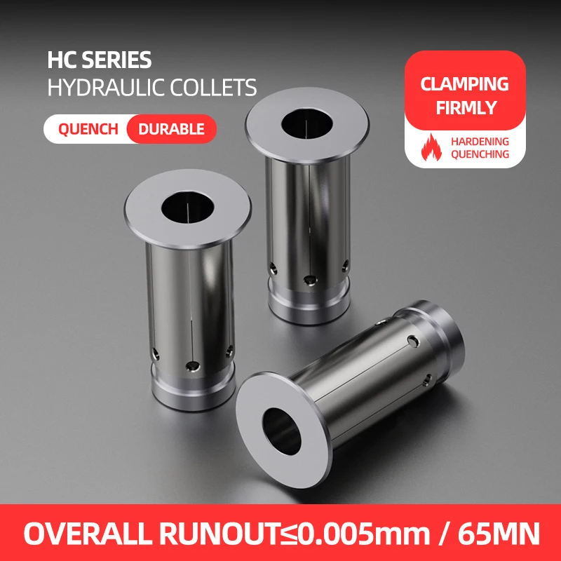 

Kilowood Hydraulic Collets HC12 HC20 HC32 Clamping range 3.0-25.0