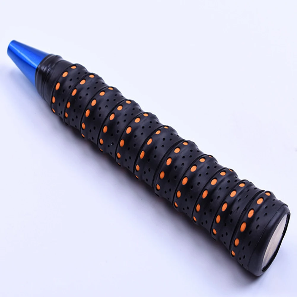 

PU Multipurpose Perforated Breathable Professional Colorful Sports Anti Slip Badminton Accessories Grip Tape