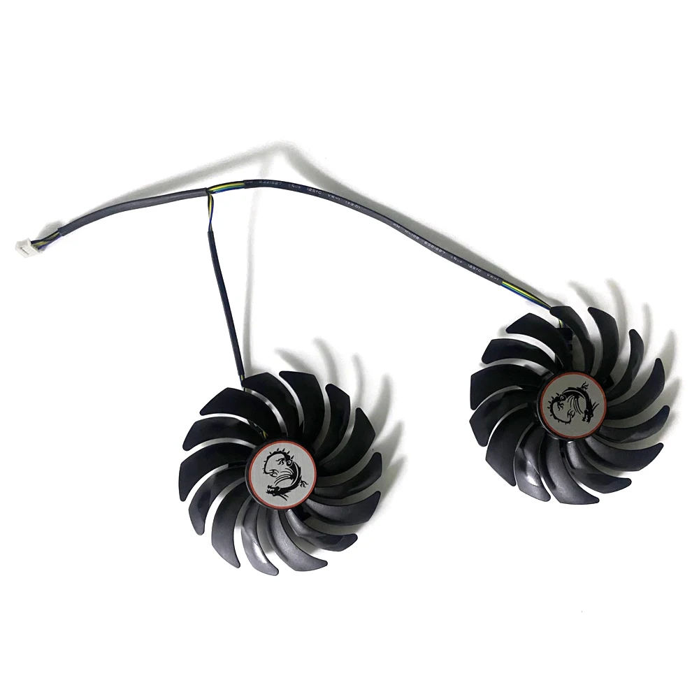Кулер для видеокарты MSI GTX 1080/1070/1060 2 шт. охлаждение графической карты GTX1080/GTX1070 ARMOR 8G