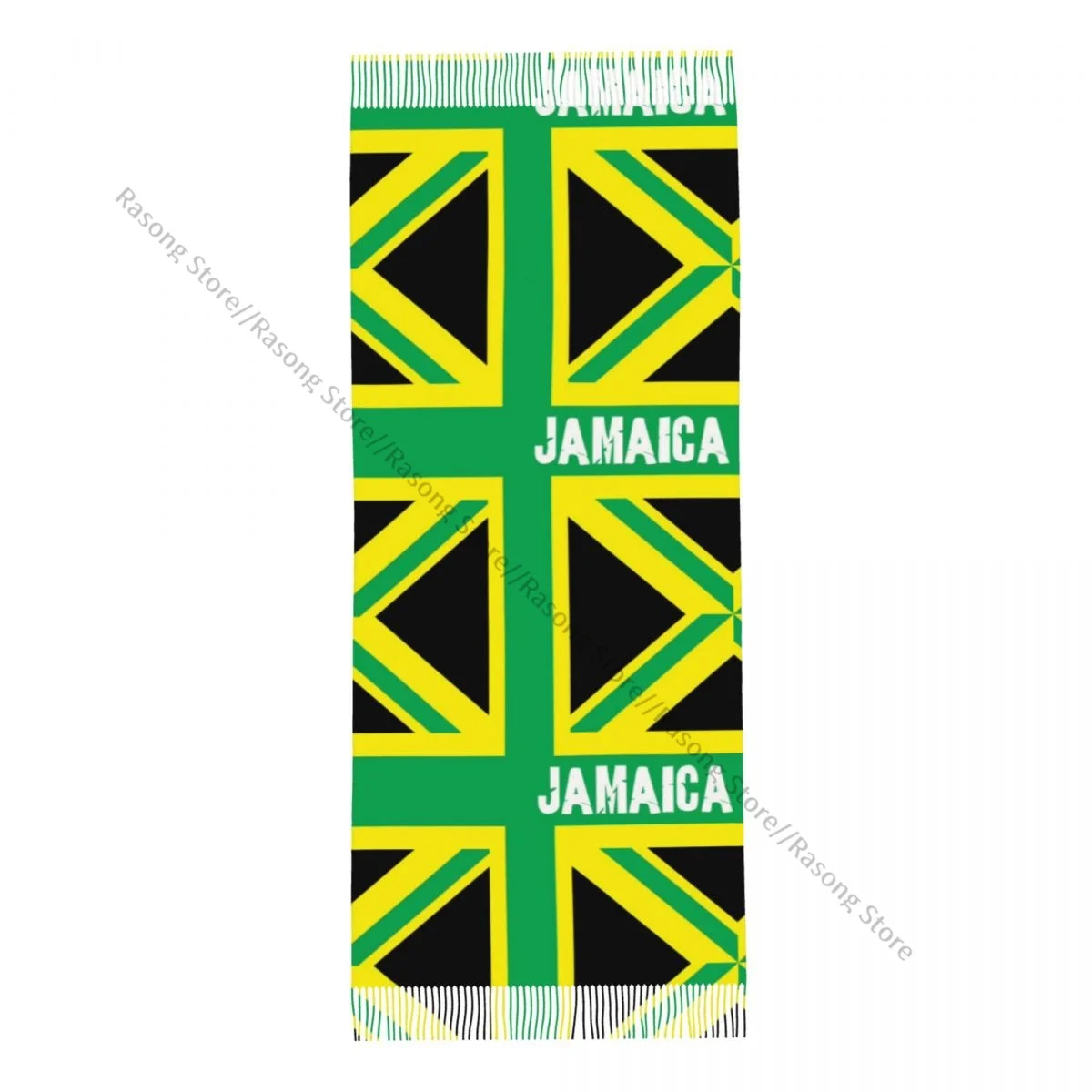 Шарф с кисточками большой зимний женский кашемировый шарф 196*68 см из пашмины