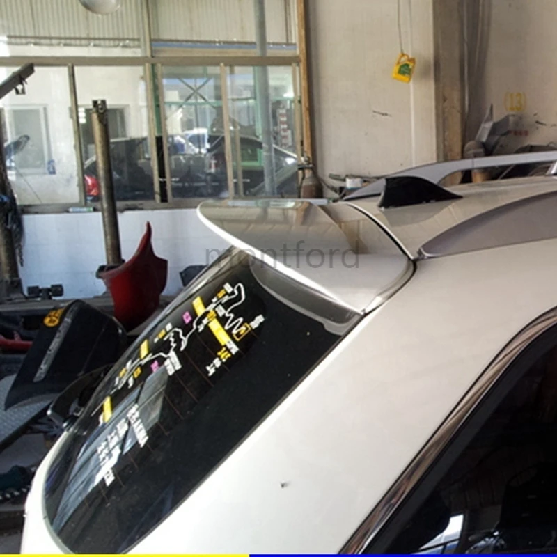 

SHCHCG For Opel Antara Spoiler 2008-2014 ABS Plastic Unpainted Primer Color Rear Trunk Wing Rear Spoiler Cover Car Styling