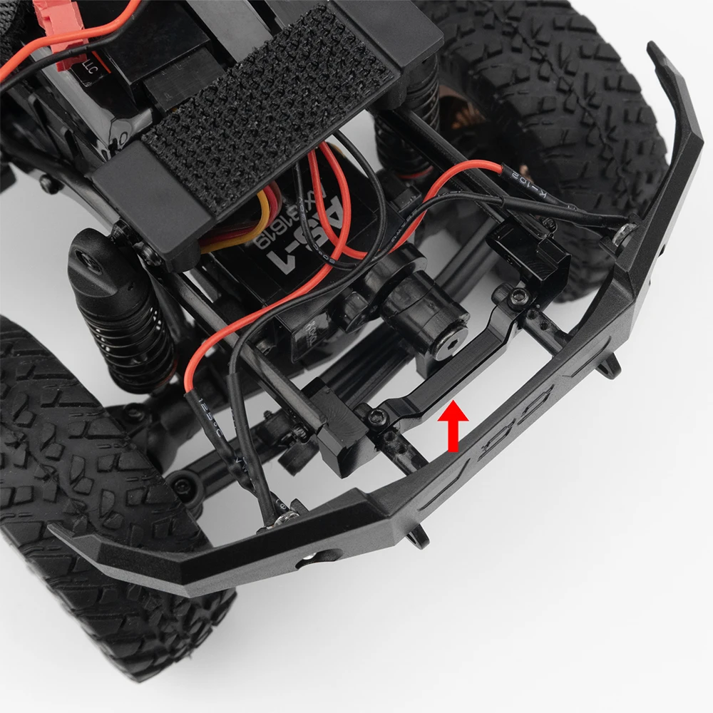 AXSPEED Кронштейн бампера для Axial SCX24 GX470 1/24