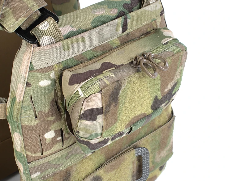 Military Tactical Vest Chest Map Bag LV119 JPC2.0 MOLLE Multifunctional Sundry Bag