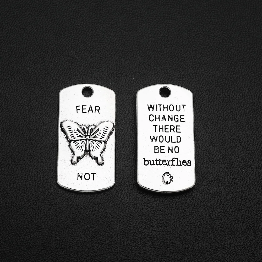 Винтажные подвески в виде бабочек, 16 х31 мм, 5 шт./партия