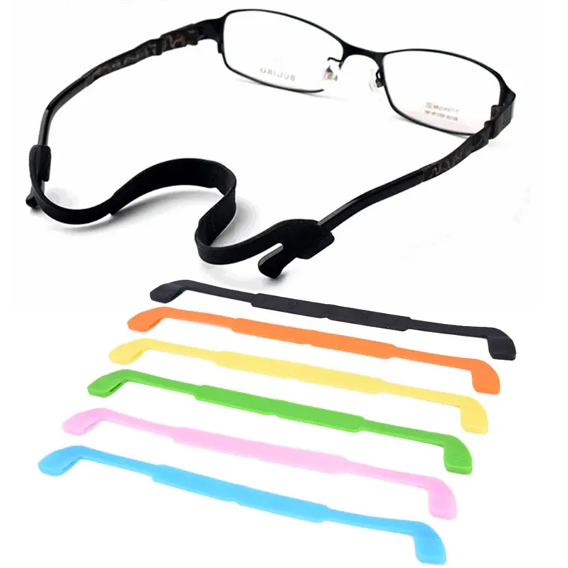 Купи 1 Pcs Silicone Sunglasses Eyeglasses Glasses Strap Sports Band Cord Holder за 97 рублей в магазине AliExpress