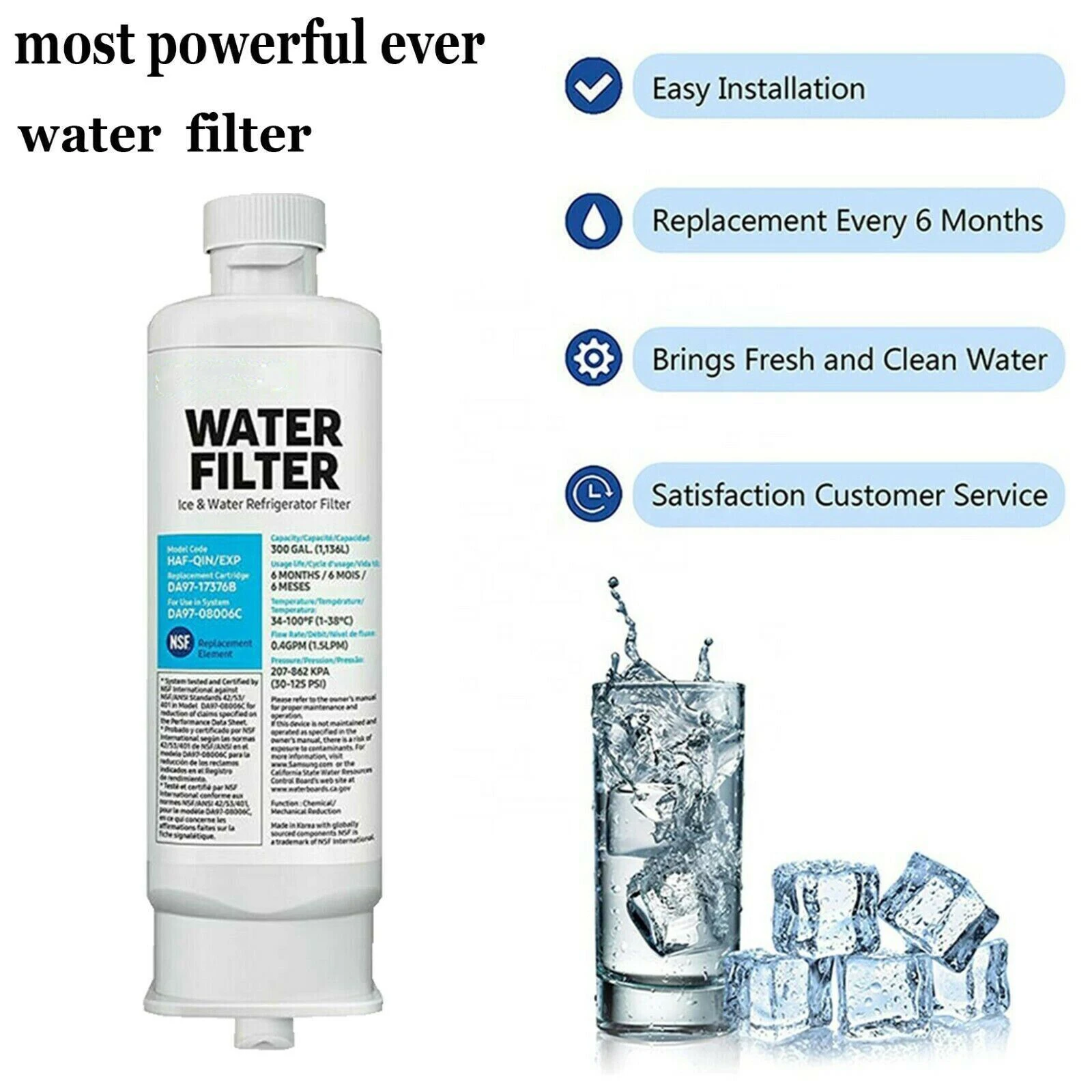 Рисунок 3 - встроенный фильтр для холодильника