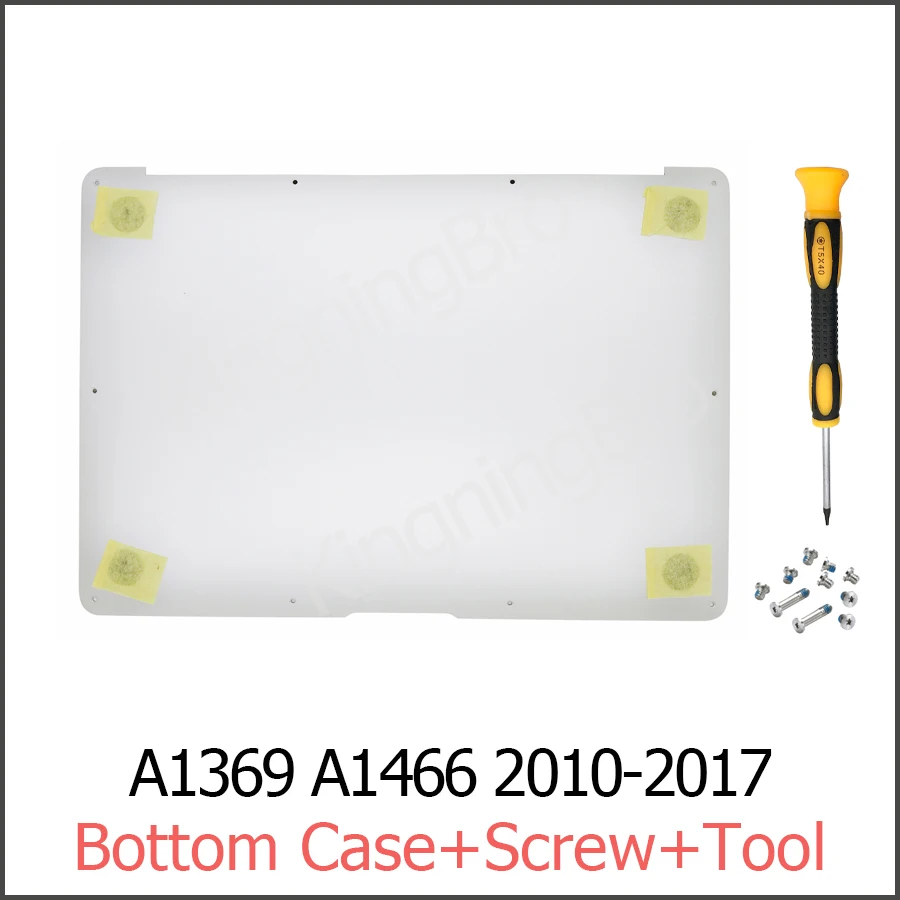 Новый нижний корпус крышка аккумулятора с винтовой отверткой для MacBook Pro Air 13
