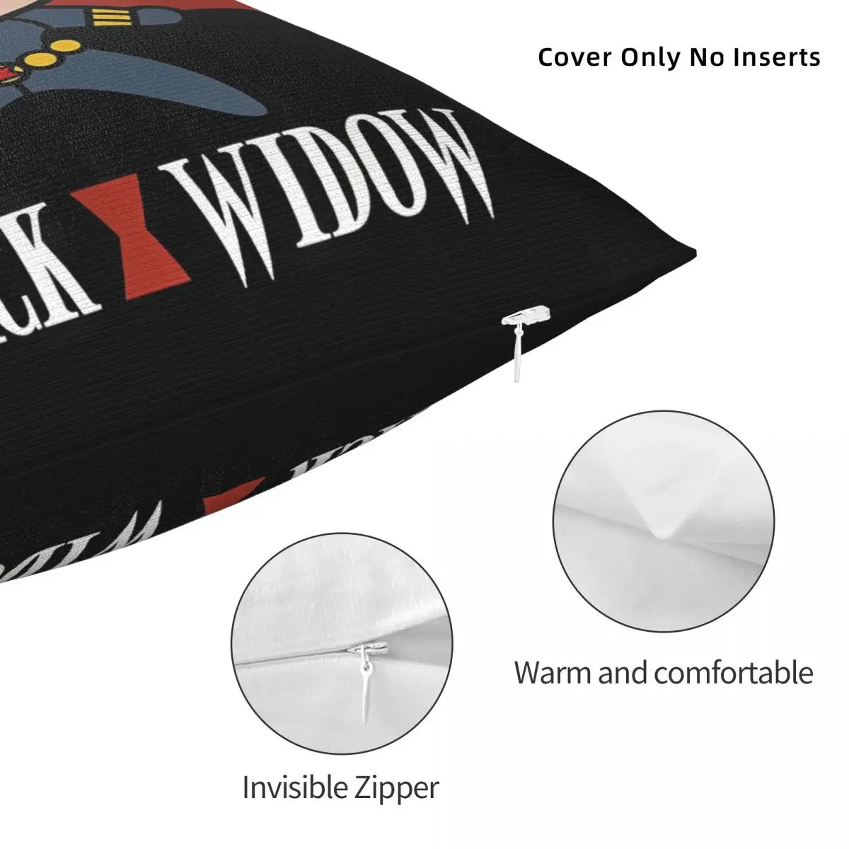 Marvel Черная Вдова милая кавайная наволочка Stance квадратная наволочки для стула