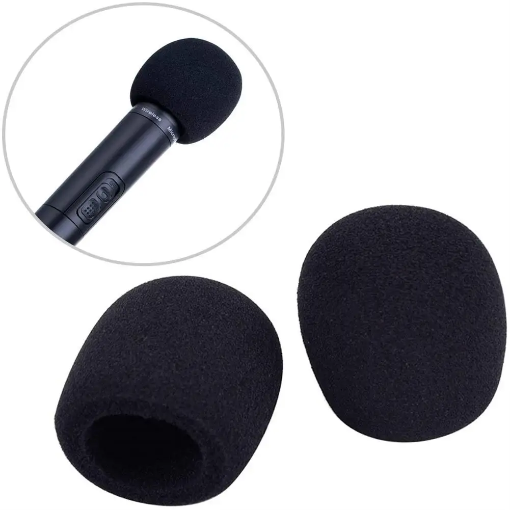 

Handheld Foam Mic Cover Thick Soft Windshield Fits Most Standard Microphones Suitable For Ktv Dance Parties Conference Room