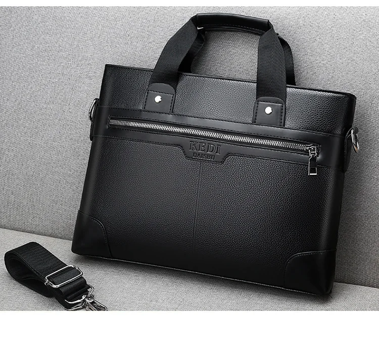 Computer Man Bags Leather Shoulder Bag For Men Business 2023 New Official Messenger Crossbody Bag Male Fashion Casual Handbag
