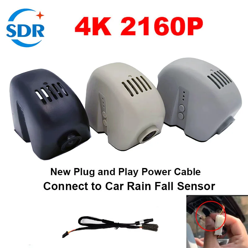 4K 2160P Автомобильный видеорегистратор легкая установка для Audi Car A1 A3 A4 A5 A6 Q3 Q5 Q7