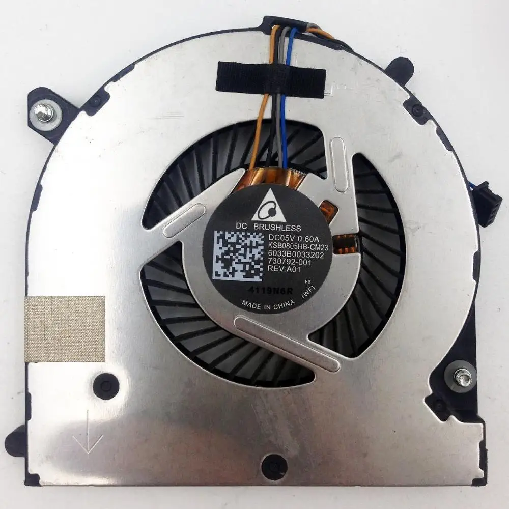 Original CPU Cooling Cooler Fan for HP 740 G1 740 G2 840 G1 840 G2 850 G1 G2 745-G2 750-G2 755-G2 745-G1 750-G1 ZBOOK 14 14 G2