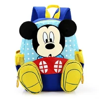 mickey mouse fashion children backpack leisure cartoon lovely kids school bags high quality casual girls boys backpacks