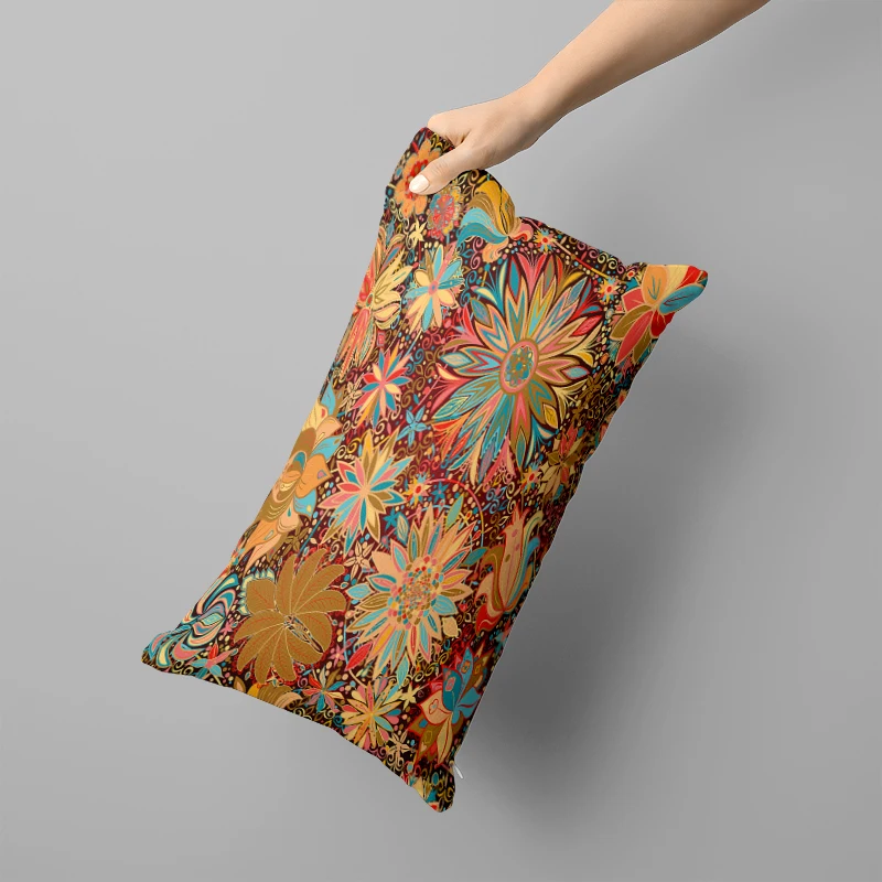 

Декоративная наволочка из полиэстера велюра 30x50, 40x60, 50x70