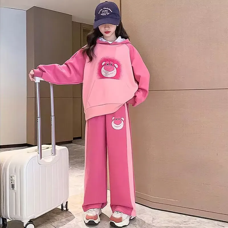 Детский Комплект Disney Lotso Повседневная Толстовка С Капюшоном Из Хлопка И