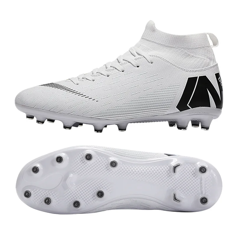 Football Shoes for Men and Women AG/FG Long Spikes TF for Students and Children Training Shoes for Boys and Girls Sneakers