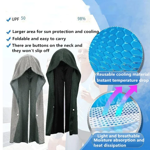 Морозочувствительное спортивное полотенце  Cold-sensitive fiber