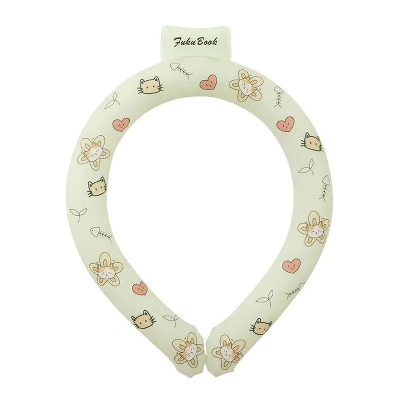 

Cooling Ring Reusable Neck Cooler Ice Cushion Tube Summer Heatstroke Prevention Cooling Tube Ice Cycling Running Equipment