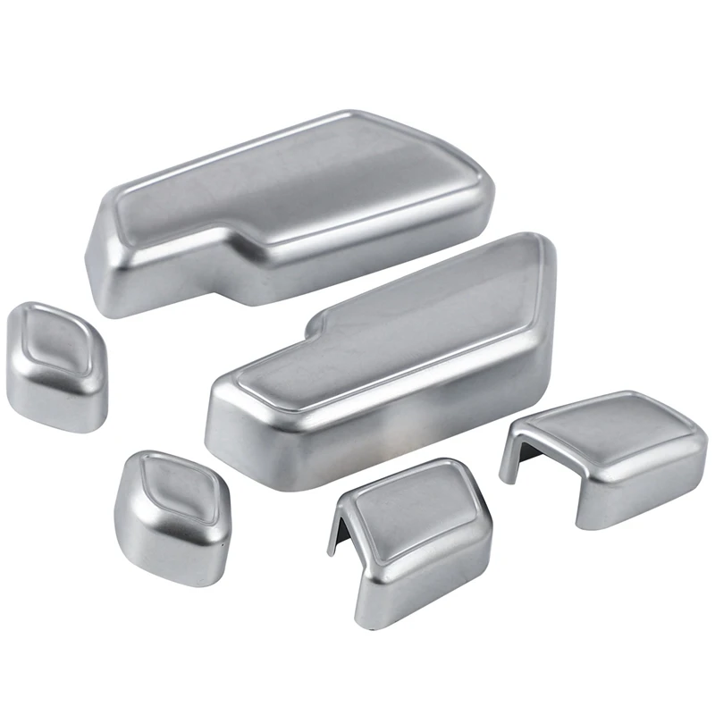 

48Pcs Chrome Car Door Seat Adjust Buttons Switch For Mercedes-Benz E Class W204 W205 W212 W218 X204 X166 C E GLK GL ML