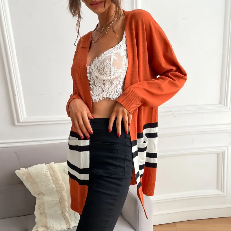 2022 autumn new long single-breasted women's clothing