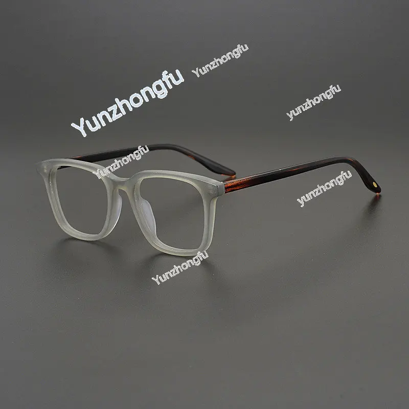

Frosted Glasses Frame Men's and Women's Fashionable Fog Plate Retro Square Frame Myopia Glasses Frame