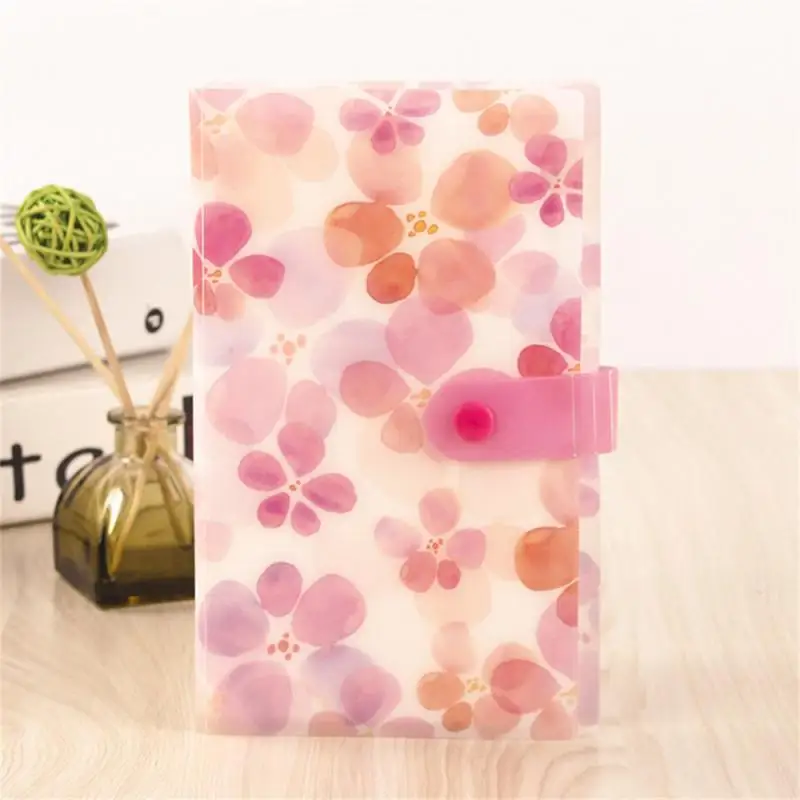 Альбом-книжка для хранения и сбора наклеек ногтевого дизайна прозрачный