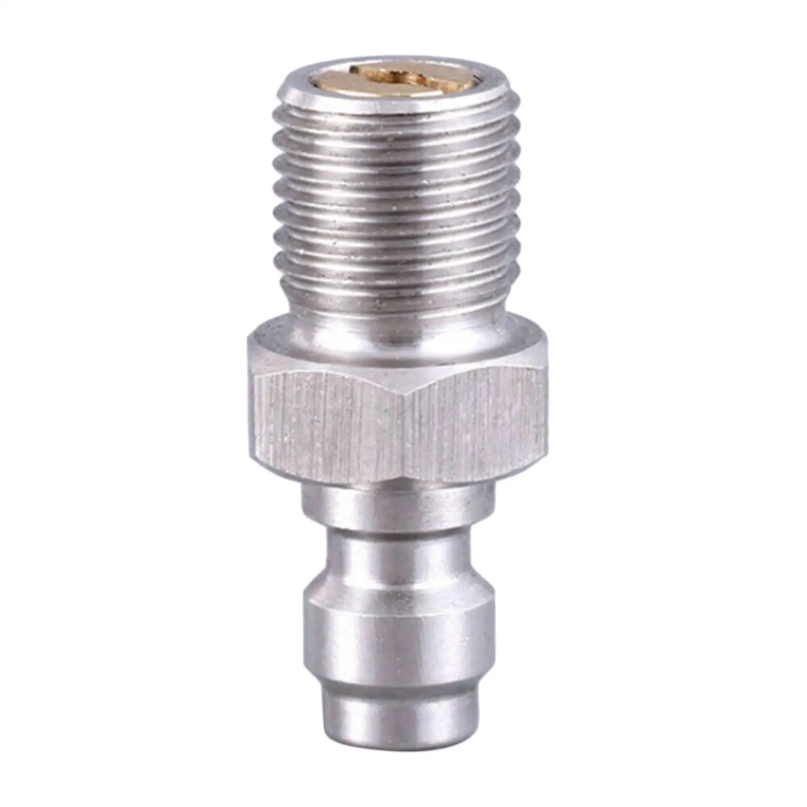

Pressure Washer Fitting Stainless Steel High Hardness Corrosion Resistant Durable M10 Robust Pressure Washer Coupler for Nozzles