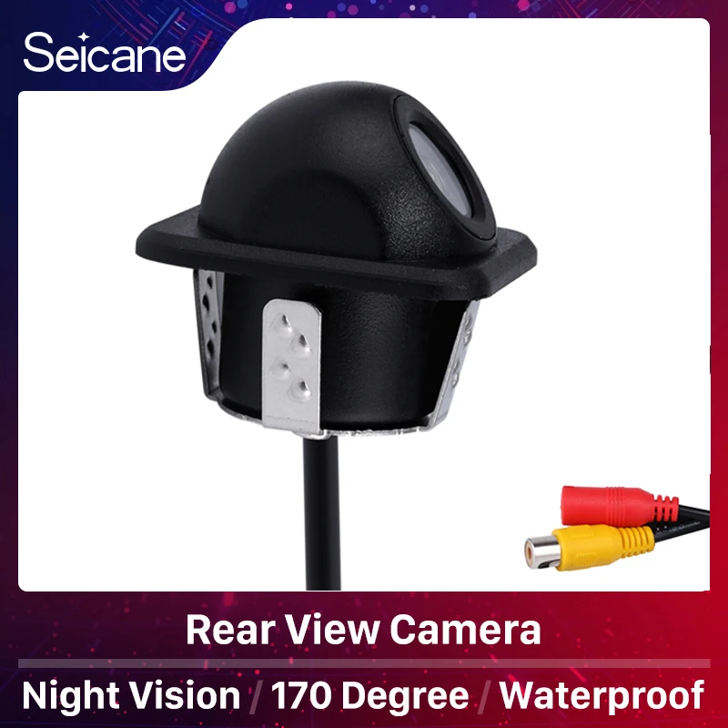 

Seicane Car Parking Assistance system 170 Degree Hi-definition Color Wide Angle Reversing Camera With Waterproof Night Vision
