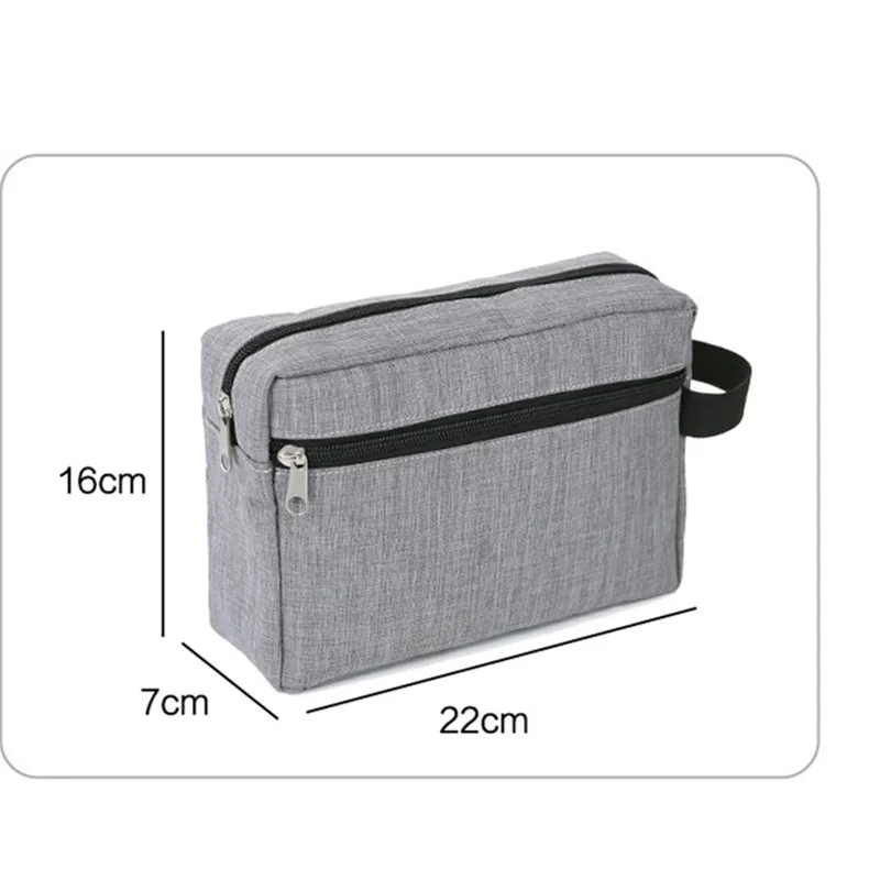 Двухслойная Водонепроницаемая косметичка для хранения кистей макияжа дорожная