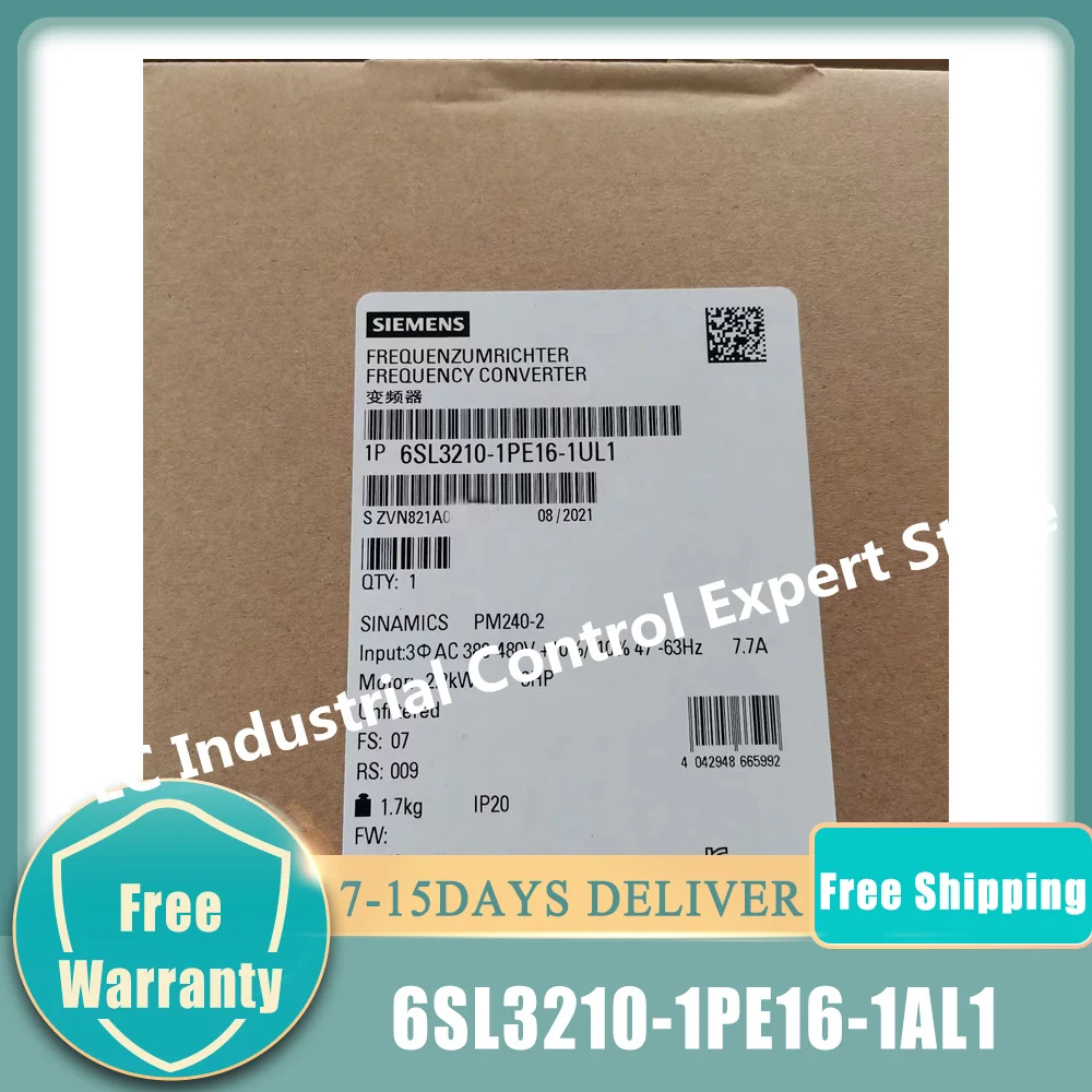 

Brand New 6SL3 210-1PE16-1AL1 6SL3210-1PE16-1AL1 Fast Shipping