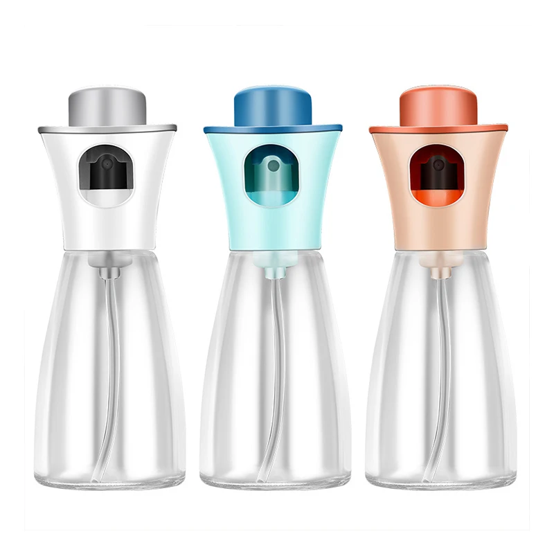 

Стеклянный распылитель для оливкового масла 150 мл, диспенсер для масла для кухни, инструменты для барбекю, домашний распылитель оливкового ...