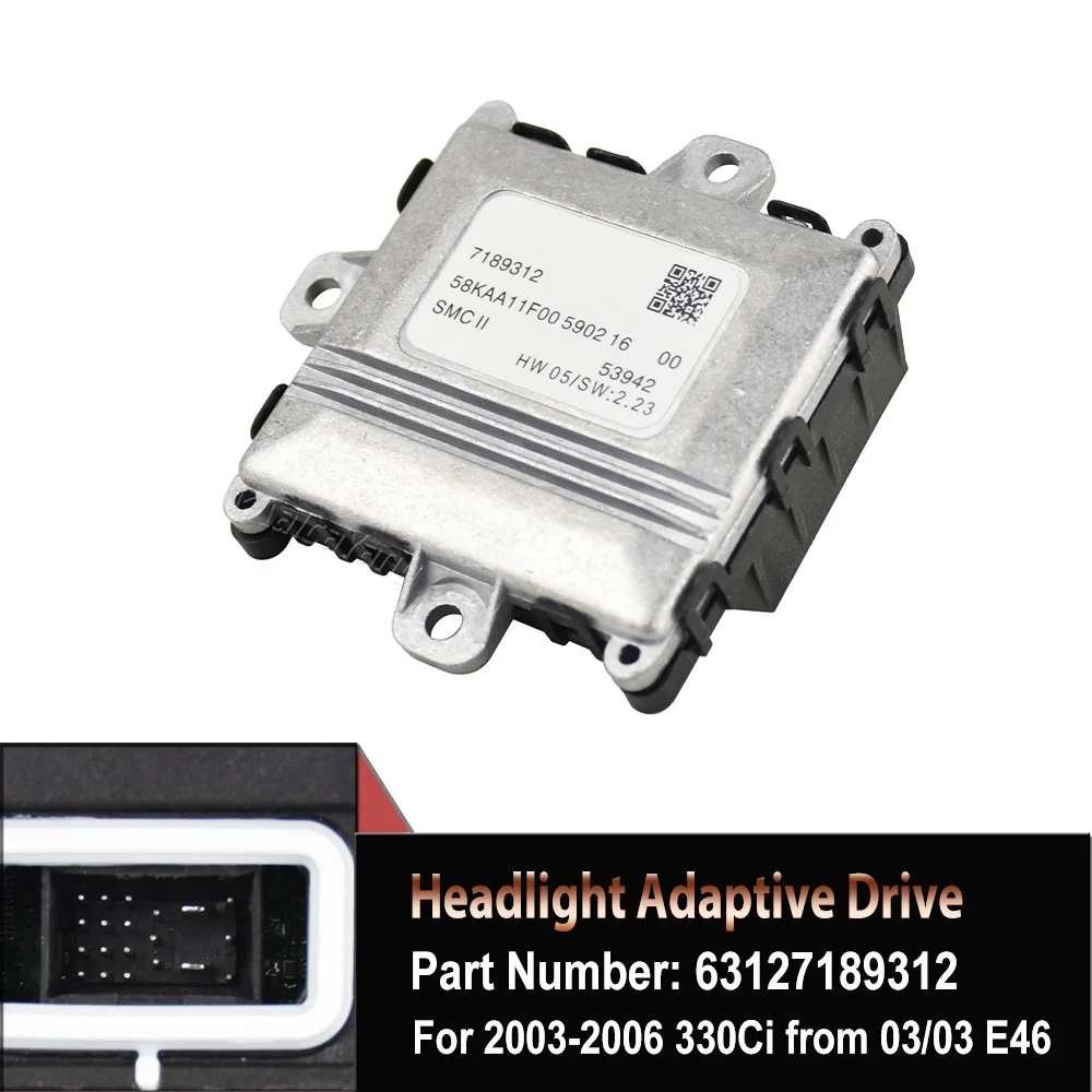 

FOR BMW E46 E60 E65 E66 E61 E90 E91 3 5 7 Series Headlight Adaptive Drive Control Unit Module 7189312 63127189312