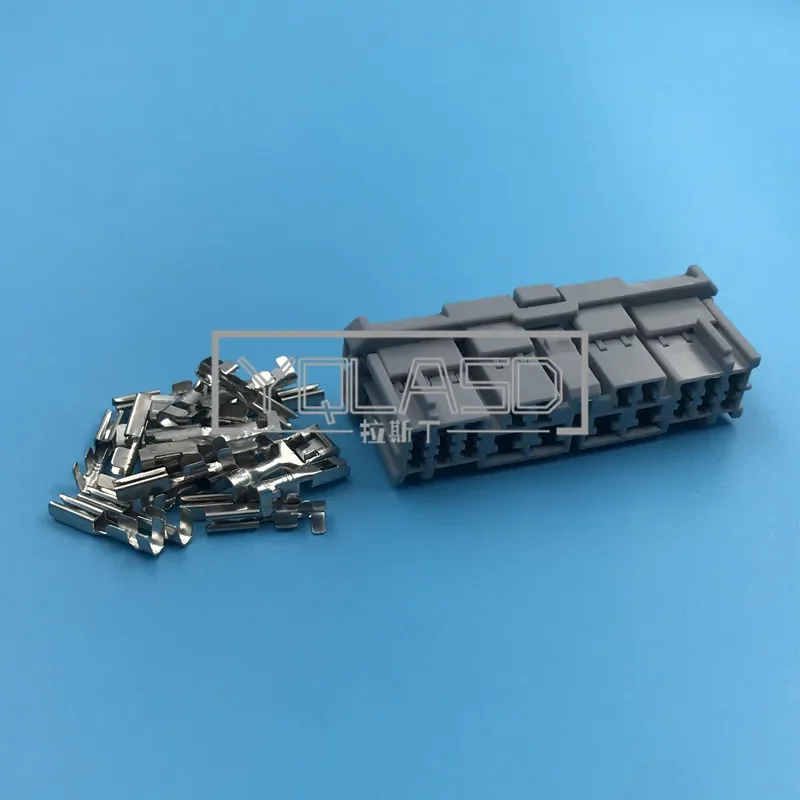 

1 комплект, 20-контактный электрический автомобильный разъем, вилка переменного тока в сборе для двигателя Honda K-Series C101, 6950-0981, 6950-0982