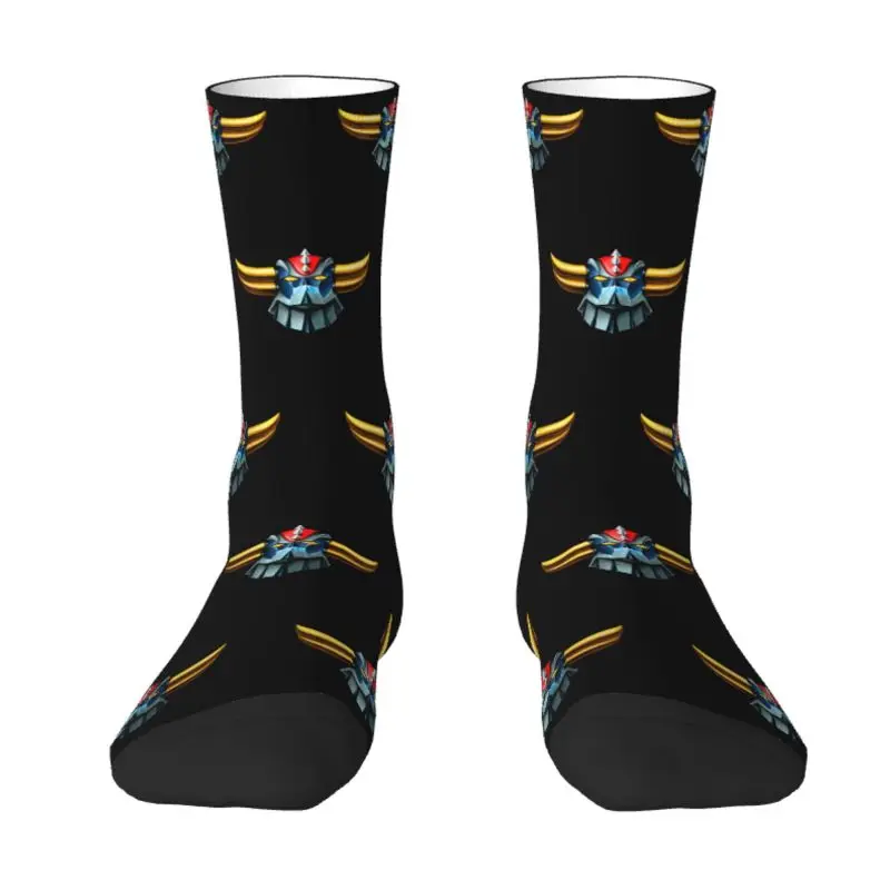 

Novelty Printing UFO Robot Grendizer Goldorak Socks for Men Women Stretchy Summer Autumn Winter Mazinger Z Crew Socks