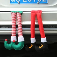 christmas elf legs santa legs christmas car pendant christmas decorations christmas daily necessities wholesale car decor