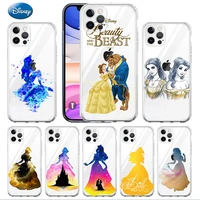 beautiful princess mermaid case for apple iphone 13 pro 12 mini 11 pro xr x xs max 7 7s 8 plus 6 6s soft transparent phone coque