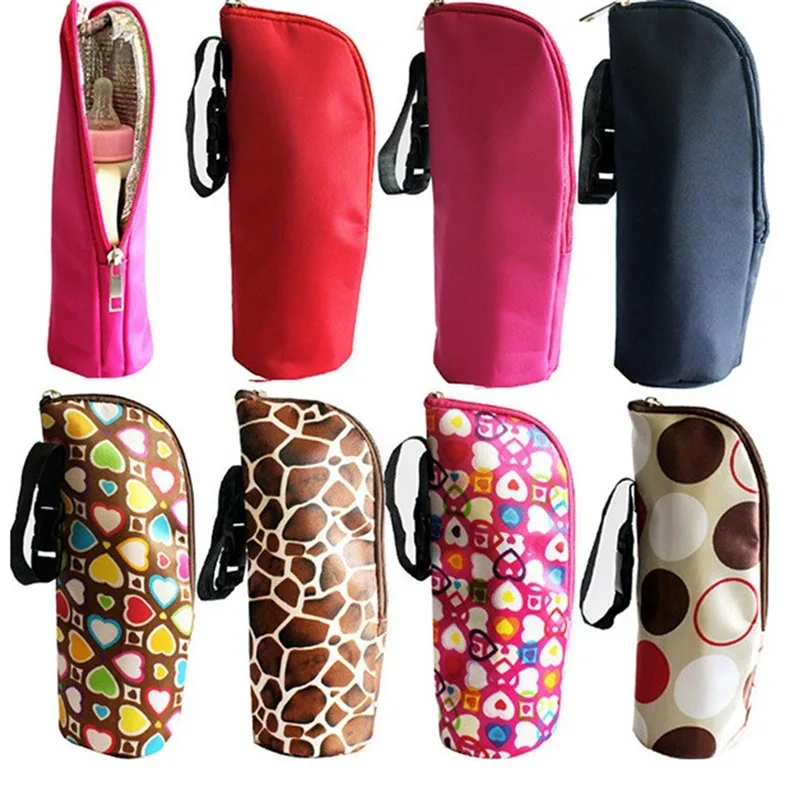 

Baby Bottle Warmer Insulation Bag Travel Cup Drink Warm Milk Bottle Bag For Feed Newborn Tote Stroller Hang Bags