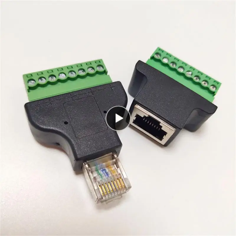 

Computer Cables And Connectors Network Adapter Excellent Material Broad Compatibility Network Port Green High-speed Network Pvc