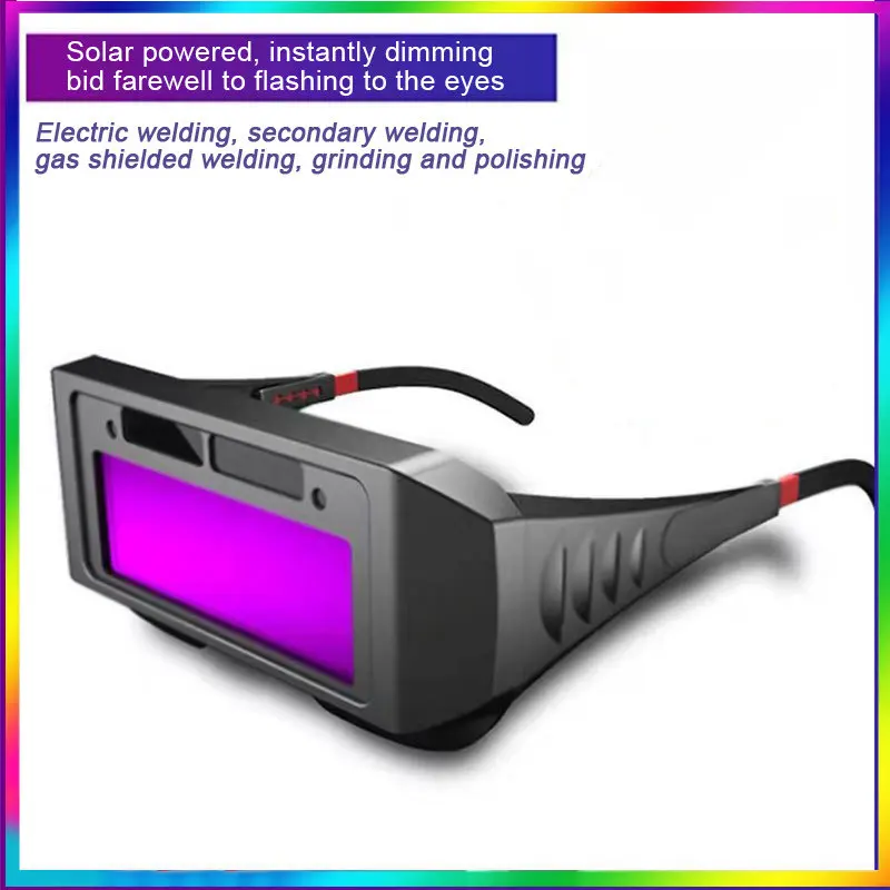 Automatic Dimming Welding Glasses Argon Arc Welding Solar Goggles Special Anti-glare Glasses tools For Welders
