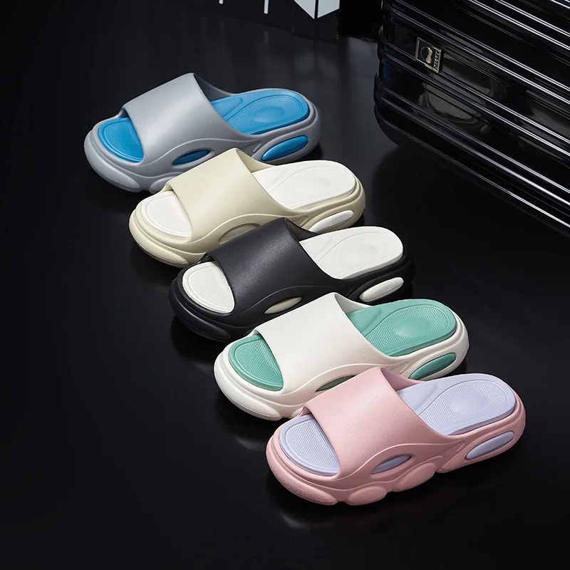 2023 New Monster Designers Slippers Women Slides Non-Slip Fashion Platform Men Sandals Indoor Bathroom Couple Slides Woman Shoes