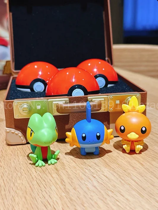 Фото Оригинальная коллекционная фигурка Funism×Pokémon: 30-й Покебол, серия Original Partner, модная коллекционная коробка-сюрприз, модель игрушки-сюрприза №3