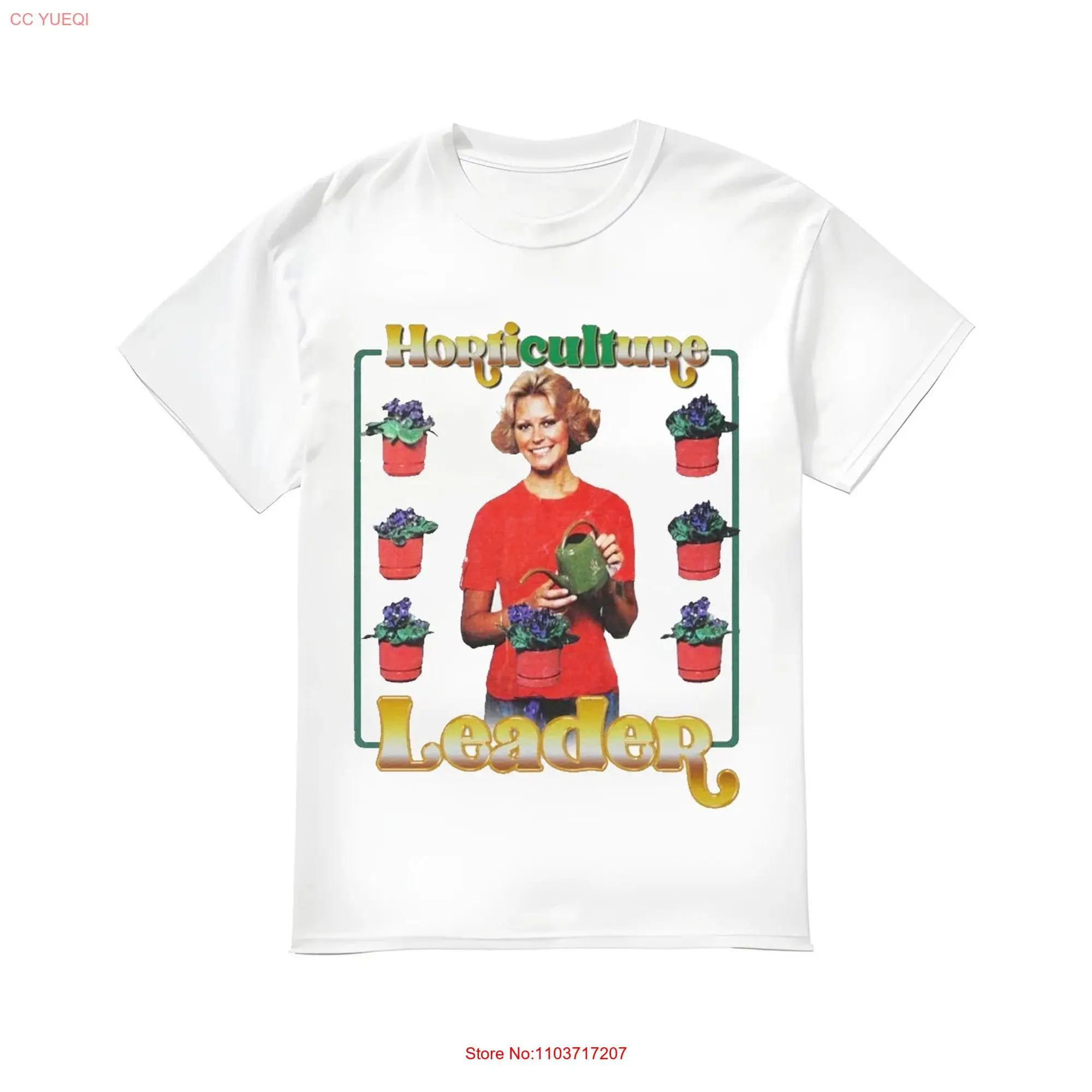 Футболка с длинным или коротким рукавом для лидера садоводства