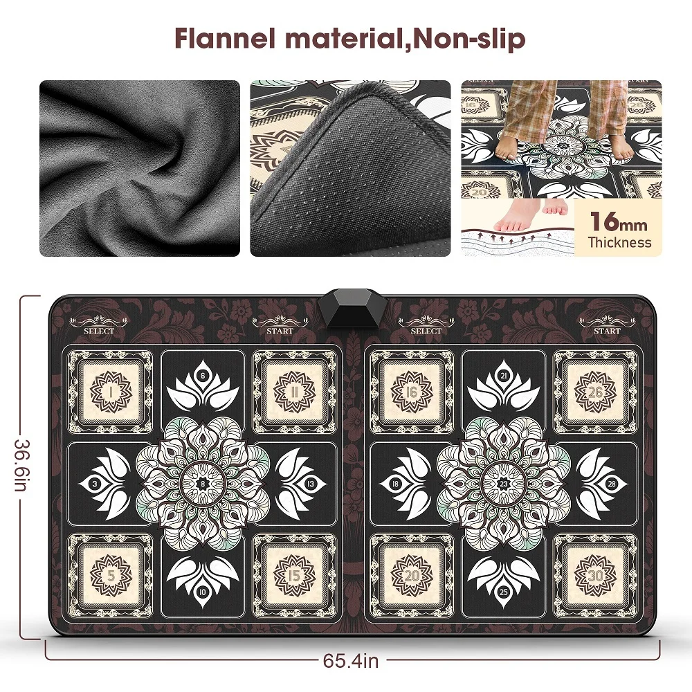 Коврик для танцев смарт-ТВ компьютера нескользящий складной коврик йоги