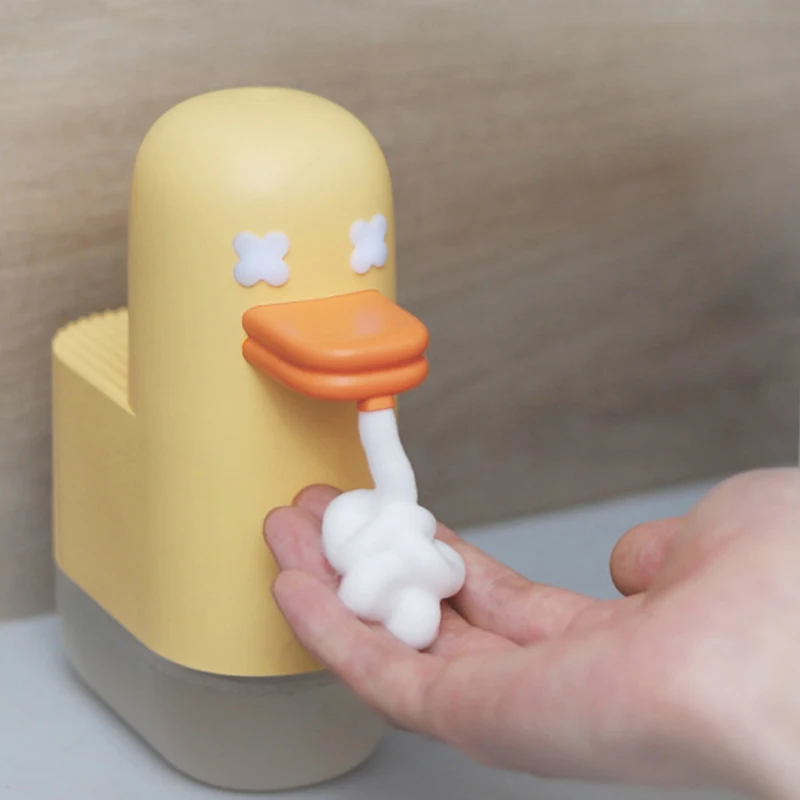 

Automatic Induction Soap Dispenser USB Touch-Free Large-capacity Cartoon Bubble Duck Soap Dispenser