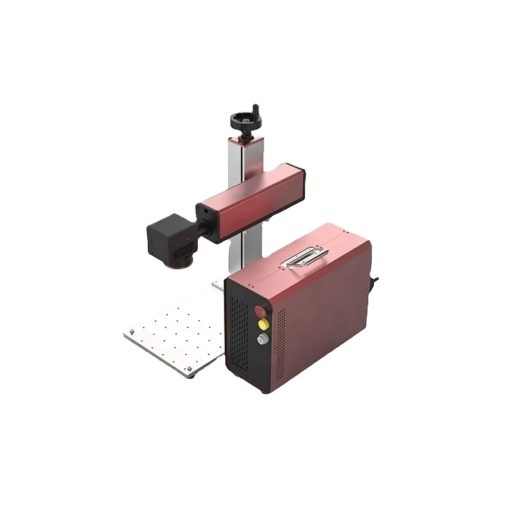 

Portable split laser marker 20W 30W 50W raycus max jpt fiber laser marking machine for metal