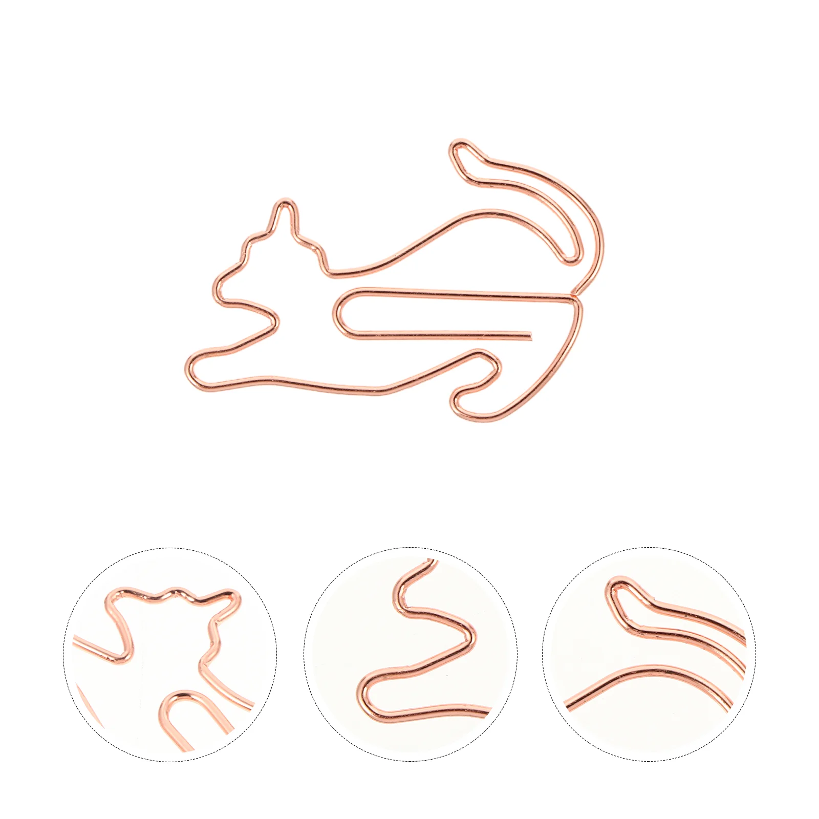 

School Supplies Bookmark Pin Office Memo Clamps Paper Clips Students Animal Shape