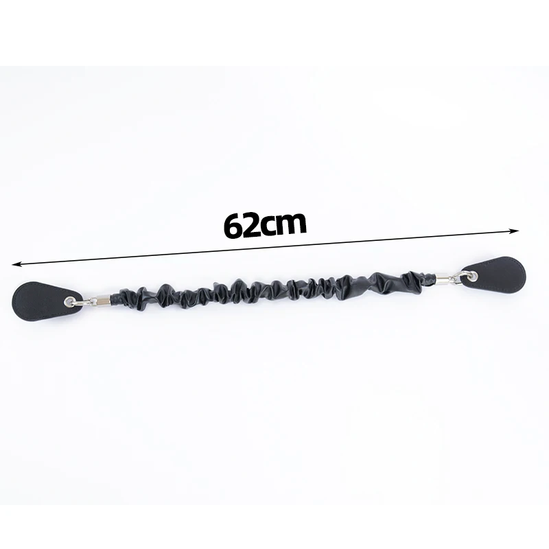 2022 new style  Wrinkled Leather Handle Strap Belt Fold Pleat bag shoulder strap accessories for Obag for EVA O bag body