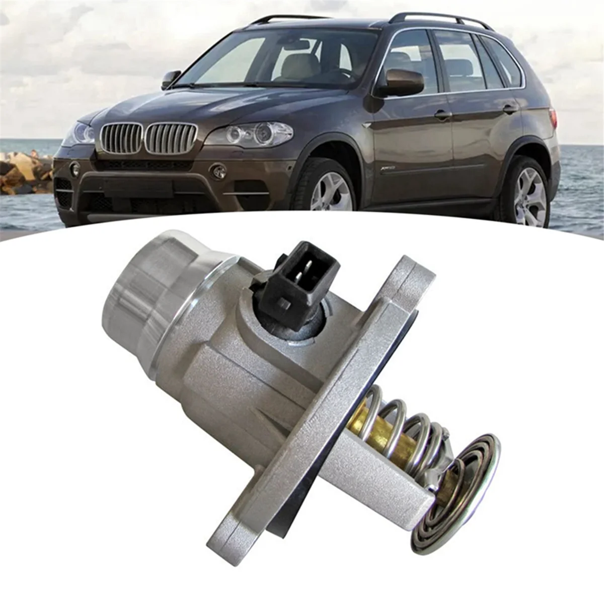 Термостат охлаждающей жидкости двигателя в сборе 11537586885 11537502779 для BMW X5 X6 545I 550I 650I