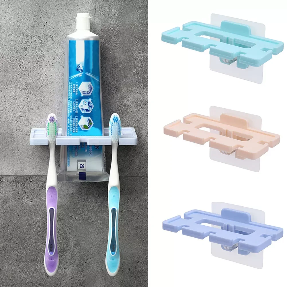 

New in Holes Storage Rack Organizer Household Water Free Perforated Space Saving Toothbrush Holder Bathroom Hygienic christmas d