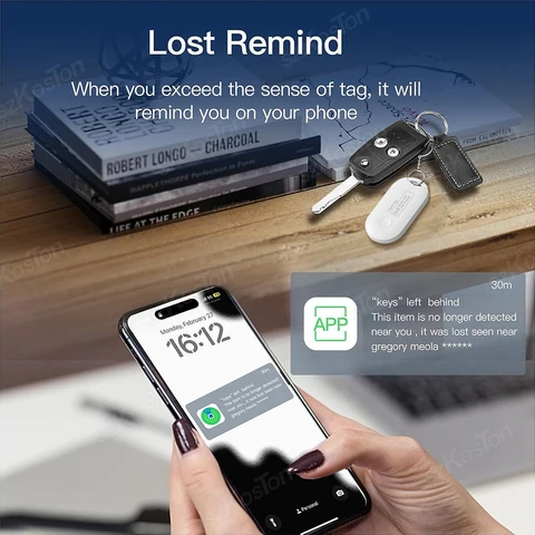 Мини GPS-трекер для Apple Find My APP Smart Tag Bluetooth-совместимое устройство отслеживания поиска для IOS система ключей кошелек сумки
